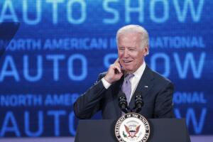 Vice President Biden Visits North American International Auto Show