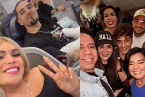 Avión en que viajaba Wendy Guevara y más ‘influencers’ y artistas aterriza de emergencia tras avería 