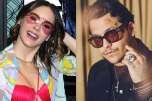 Belinda calla sobre Nodal, pero acusa "machismo" y desafía a la comida en un mismo día