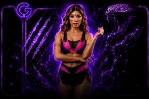 Frida Urbina de 'Garra vs Veneno: Guerreros Mundiales'