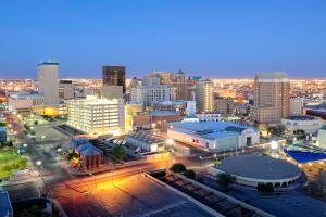 El Paso Texas Skyline at Night