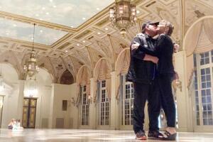 Thalía y Tommy Mottola