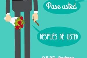 Exalumnos del 'profesor Jirafales' le riden homenaje