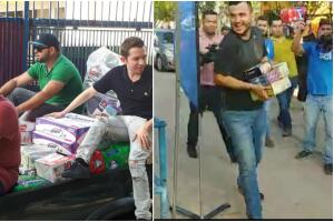 Banda de regional mexicano se unen a la recolecta para ayudar a los damnificados del terremoto del pasado 19 de septiembre.