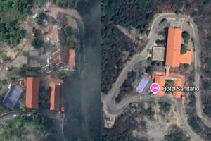 Hotel Santuario La Llanada antes y después