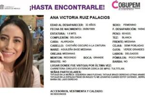 Ella es Ana Victoria Ruiz Palacios, la mujer en cuya desaparición estaría presuntamente involucrado Mickey Santana.