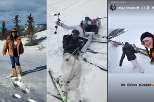 A 'Chiqui' Delgado le han fascinado sus vacaciones en Aspen al lado de Jorge Ramos.    