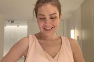 Thalía sin maquillaje