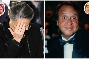 Florinda Meza y Carlos Villagrán, (Doña Florinda y Kiko)