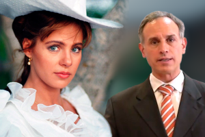 Ana Colchero y Hugo López-Gatell 