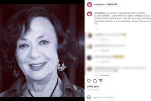 Muere la actriz Adriana Roel