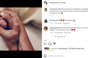 Esta es la primera foto que comparten Maite Perroni y Andrés Tovar con su bebé.