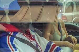 PREMIUM EXC Kim Kardashian and Kanye West