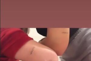 Historias de Kylie Jenner en Instagram (tatuaje de Stormi y su rutina de limpieza de piel)
