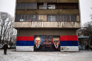 Muñecos, murales, carteles... Donald Trump y Vladimir Putin están 'juntos' por el mundo