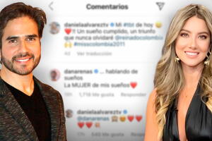 Daniel Arenas confirma su noviazgo con Daniella Álvarez con un romántico mensaje en redes sociales