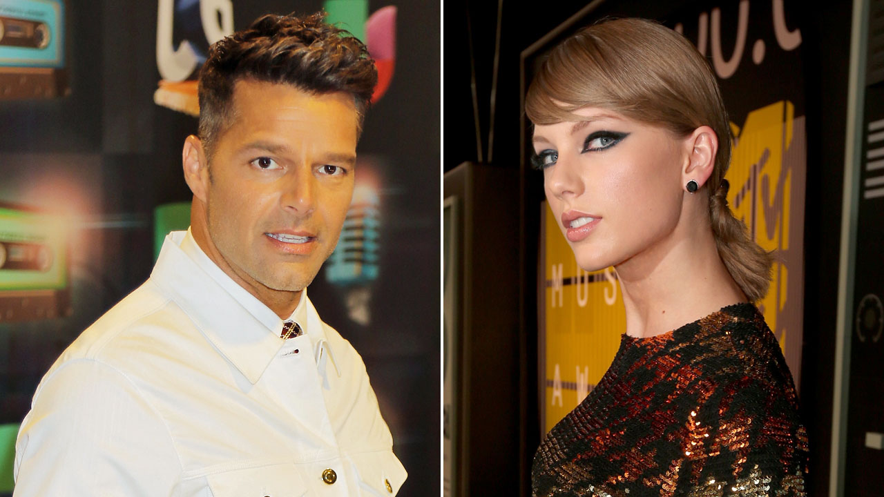 Ricky Martin quedó encantado con Taylor Swift Realities La Banda