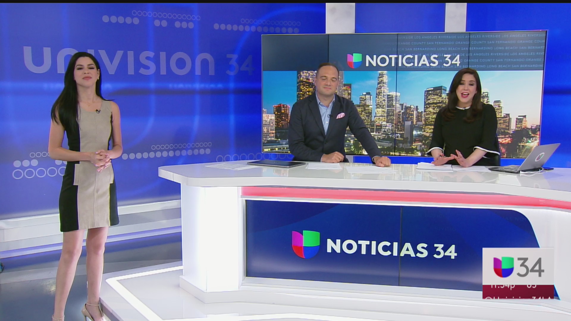 Así se despide Andrea González de Noticias Univision 34 Los Ángeles ...