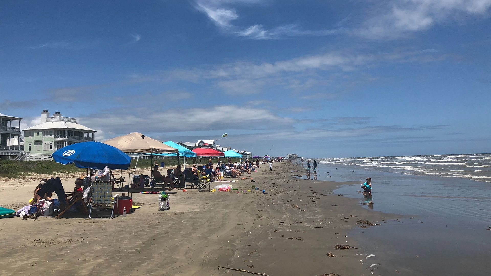 Cierran playas de Galveston durante este fin de semana feriado Fotos