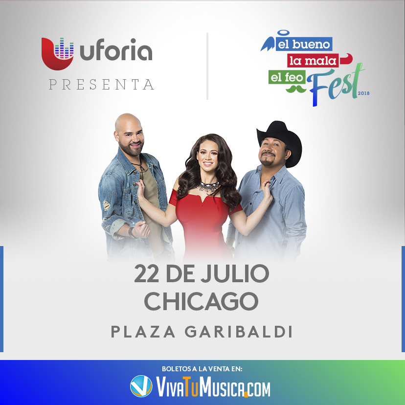 El Bueno, La Mala y El Feo Fest VIP Univision Qué Buena 105.1 FM