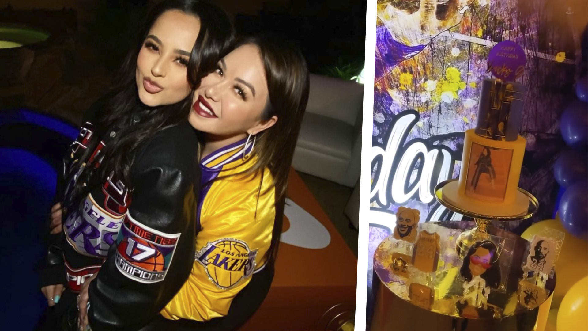 Chiquis organiza fiesta de cumpleaños para Becky G y la decoración