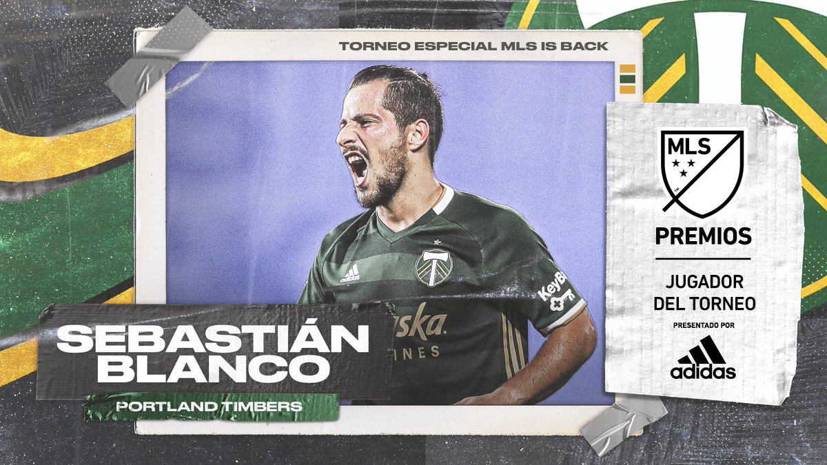 Sebastián Blanco, elegido como el Jugador del Torneo Especial MLS is