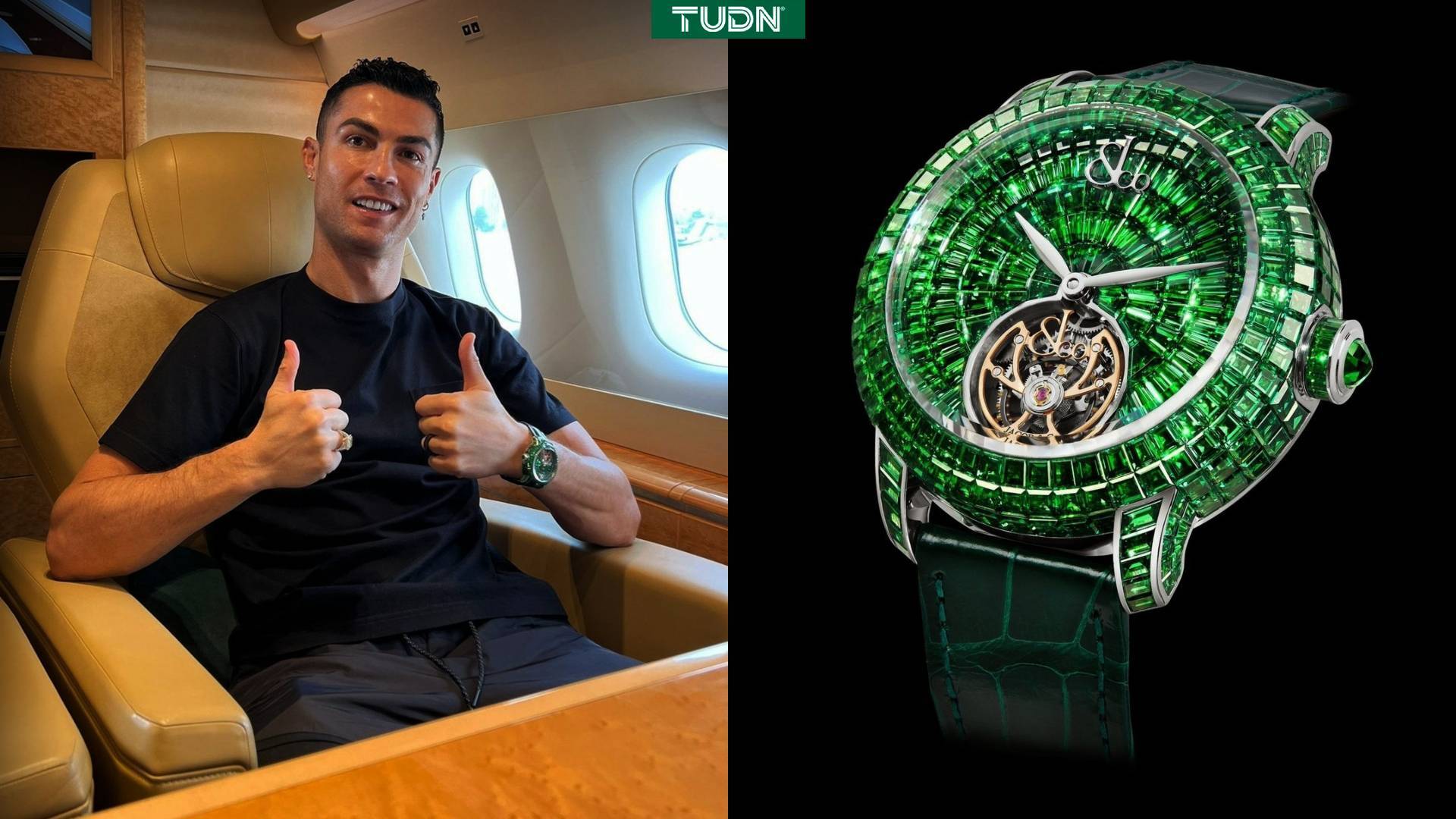 Cristiano y su lujoso reloj de m s de 780 mil d lares