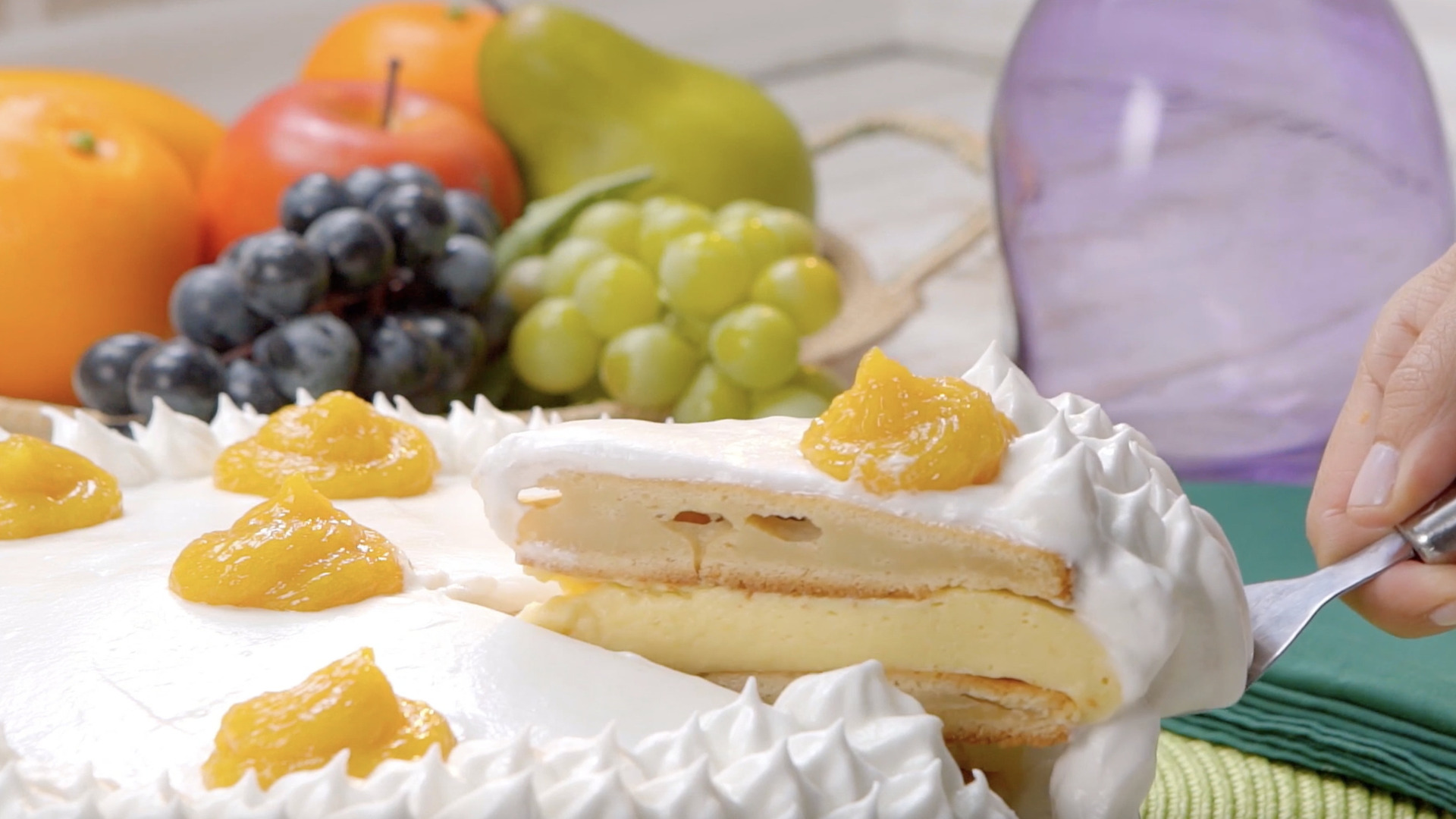 Receta pastel de mango Delicioso Univision