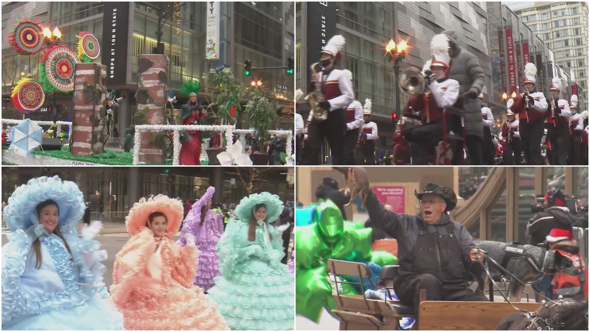 Así se vivió en Chicago el popular desfile del Dia de Accion de Gracias