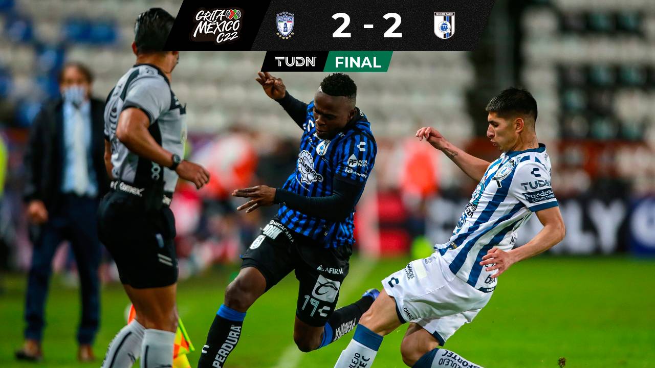 Pachuca 22 Querétaro Resultado, resumen y goles en la Liga MX