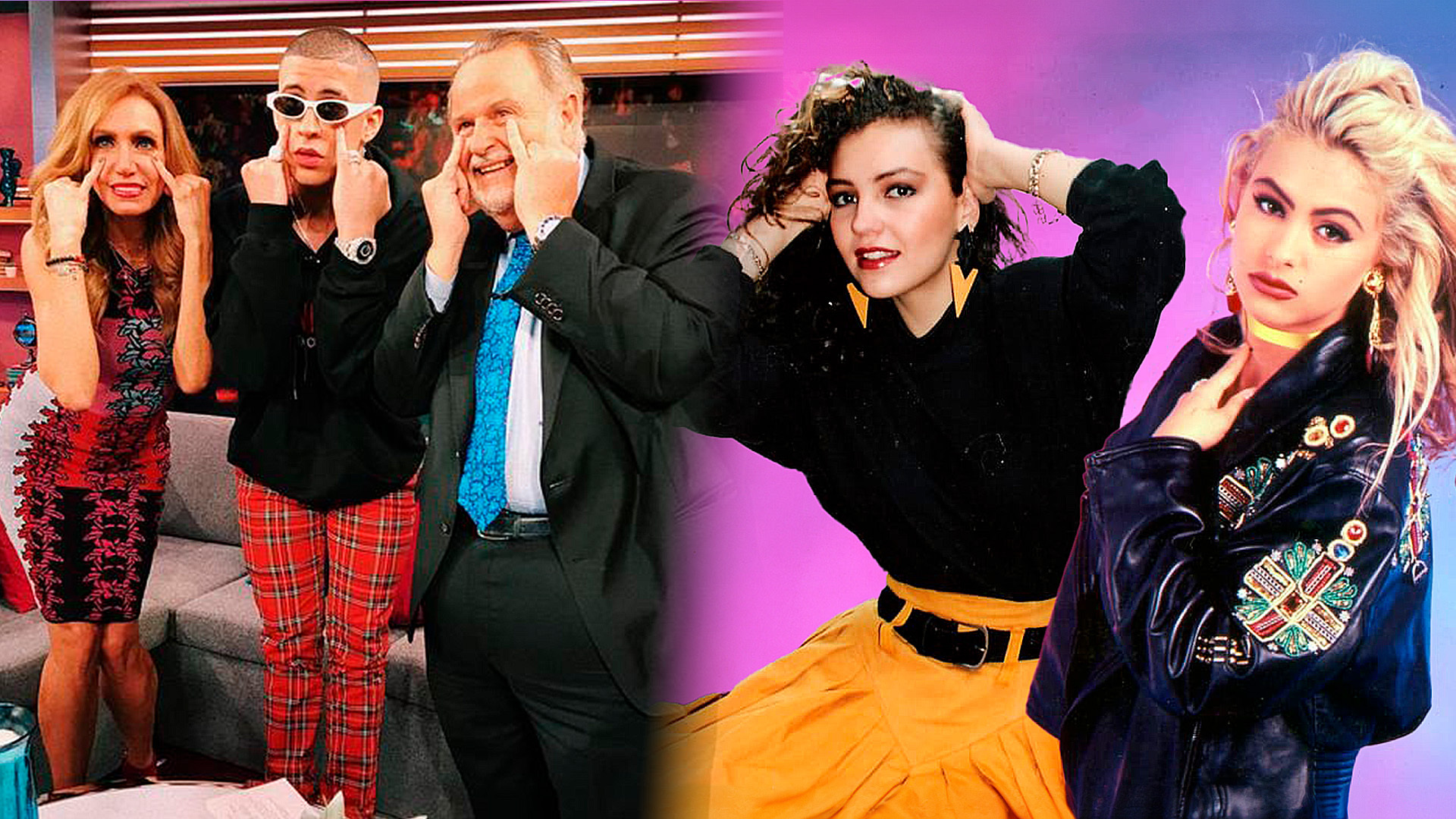 Así fue la primera vez que estos famosos aparecieron en El Gordo y La