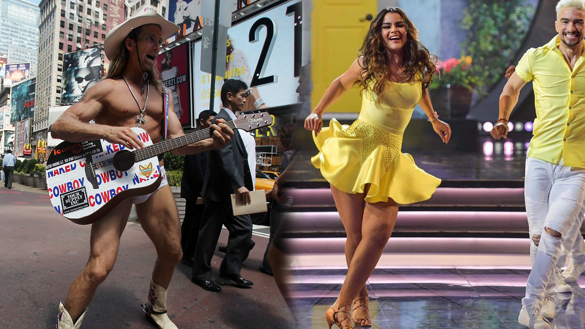 Clarissa Molina Tiene Enamorado Al Naked Cowboy Con Sus Movimientos En Mira  Qui N Baila Allsexiezpix Web Porn