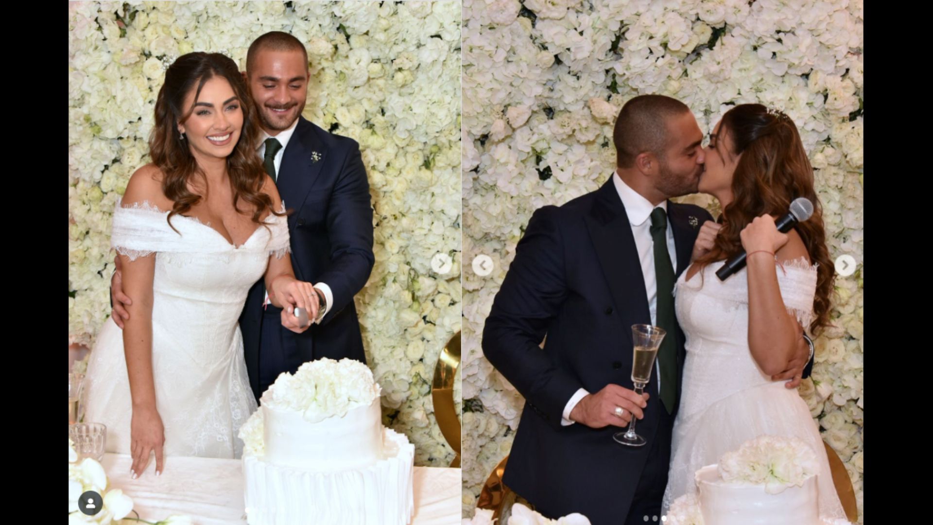 Claudia Martín y Carlos Said celebran su boda civil: En Instagram comparten detalles de la fiesta | Shows Famosos | Las Estrellas