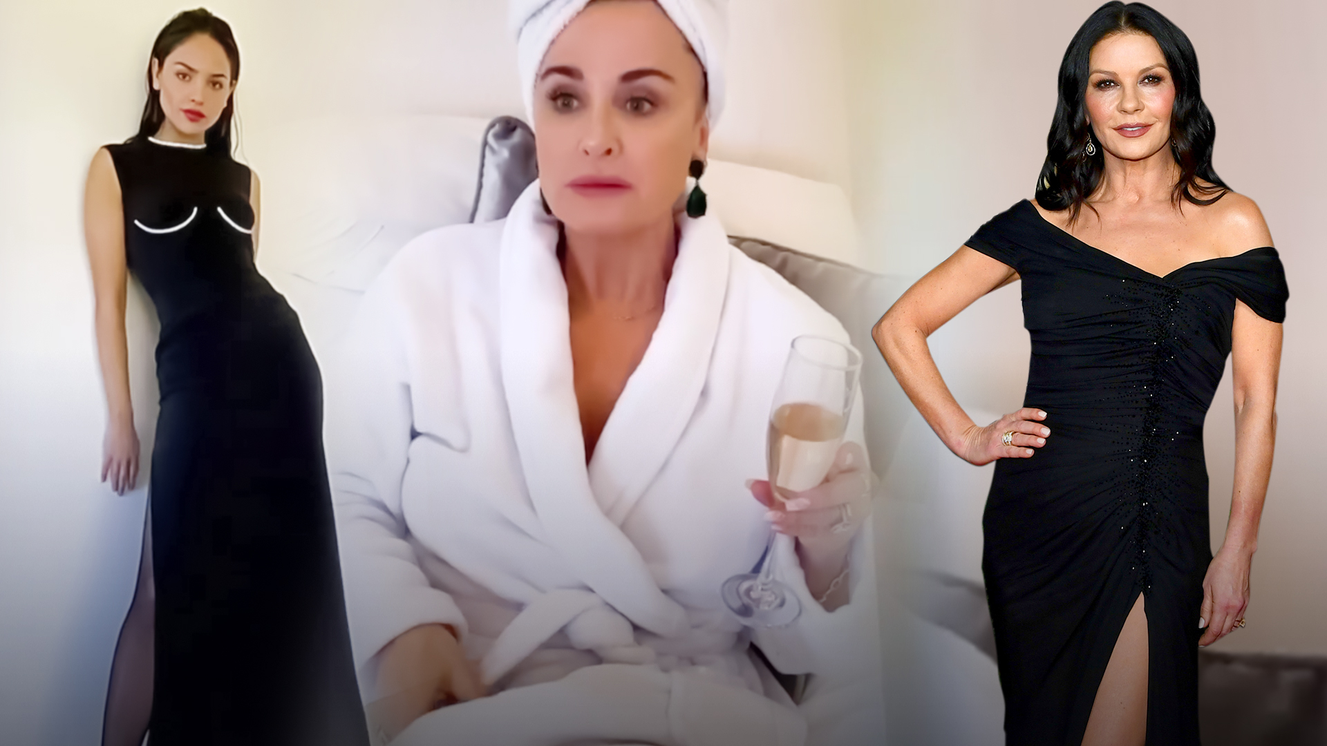 Los looks de Eiza González y otras famosas para los Golden Globes 2021