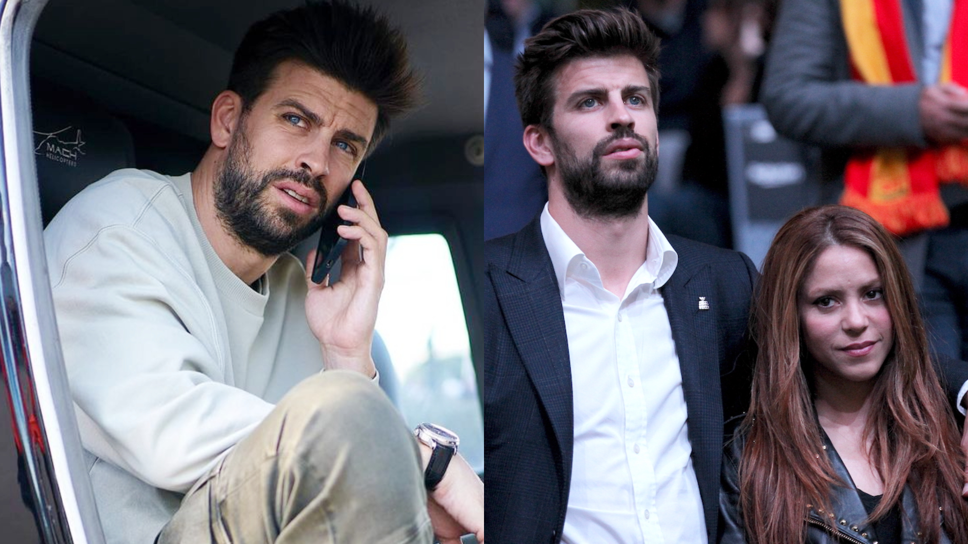 Pique takes the wheel with the “Golden Scorpion” and said it all: did he talk about Shakira?