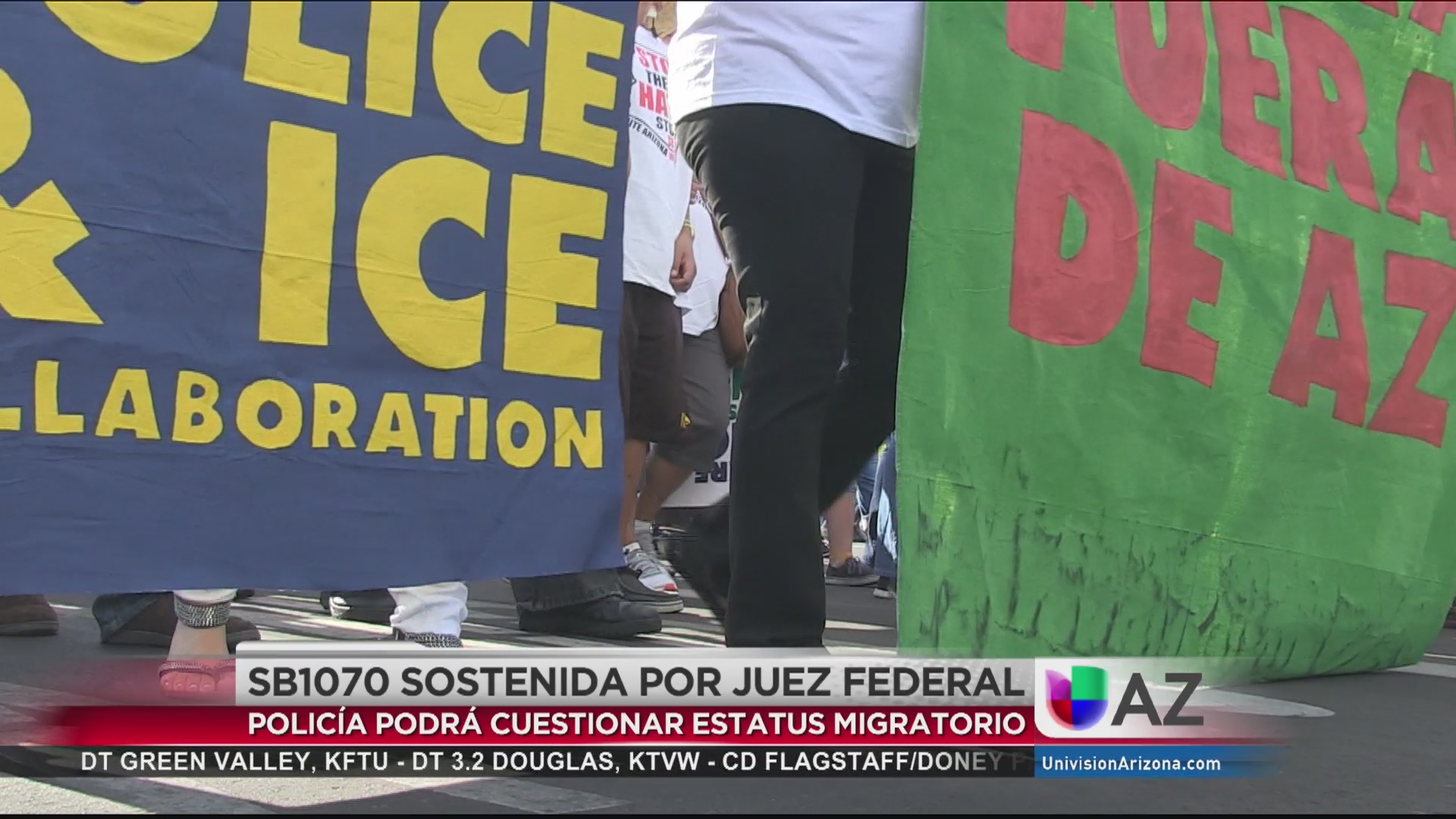 ¿Revive la aplicación de la SB1070? | Video | Univision Phoenix KTVW ...