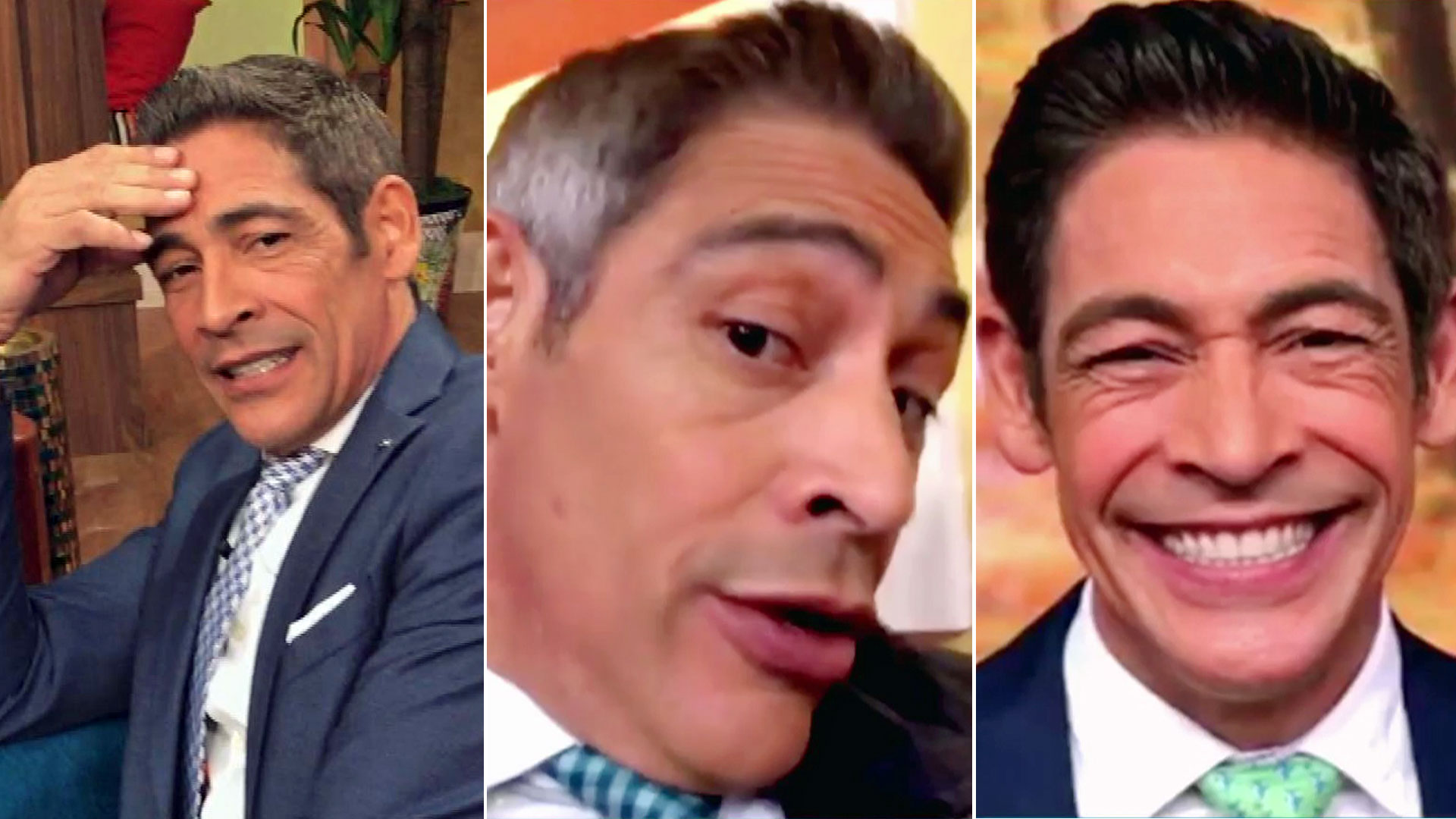 Johnny Lozada sacude las 'hojas blancas' de su cabellera para recibir a