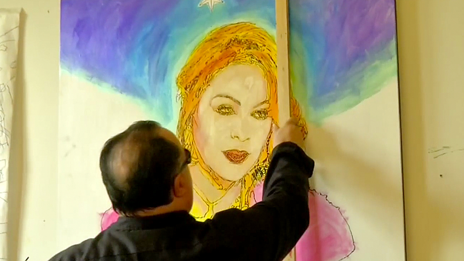 En exclusiva te mostramos el nuevo cuadro en homenaje a ‘La Reina de la