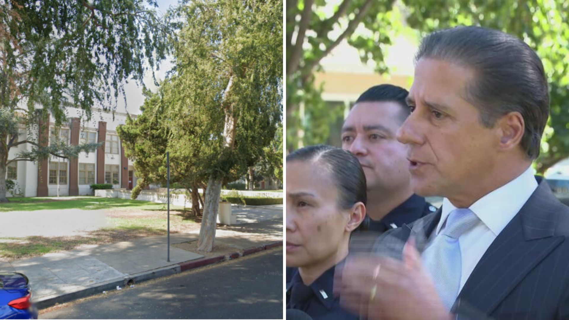 Varios estudiantes fueron apuñalados en una pelea masiva en la