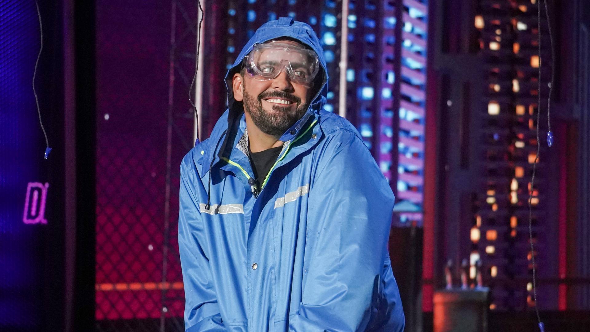 Ricardo Margaleff se enfrentó a un reto muy mojado en De Noche Pero Sin