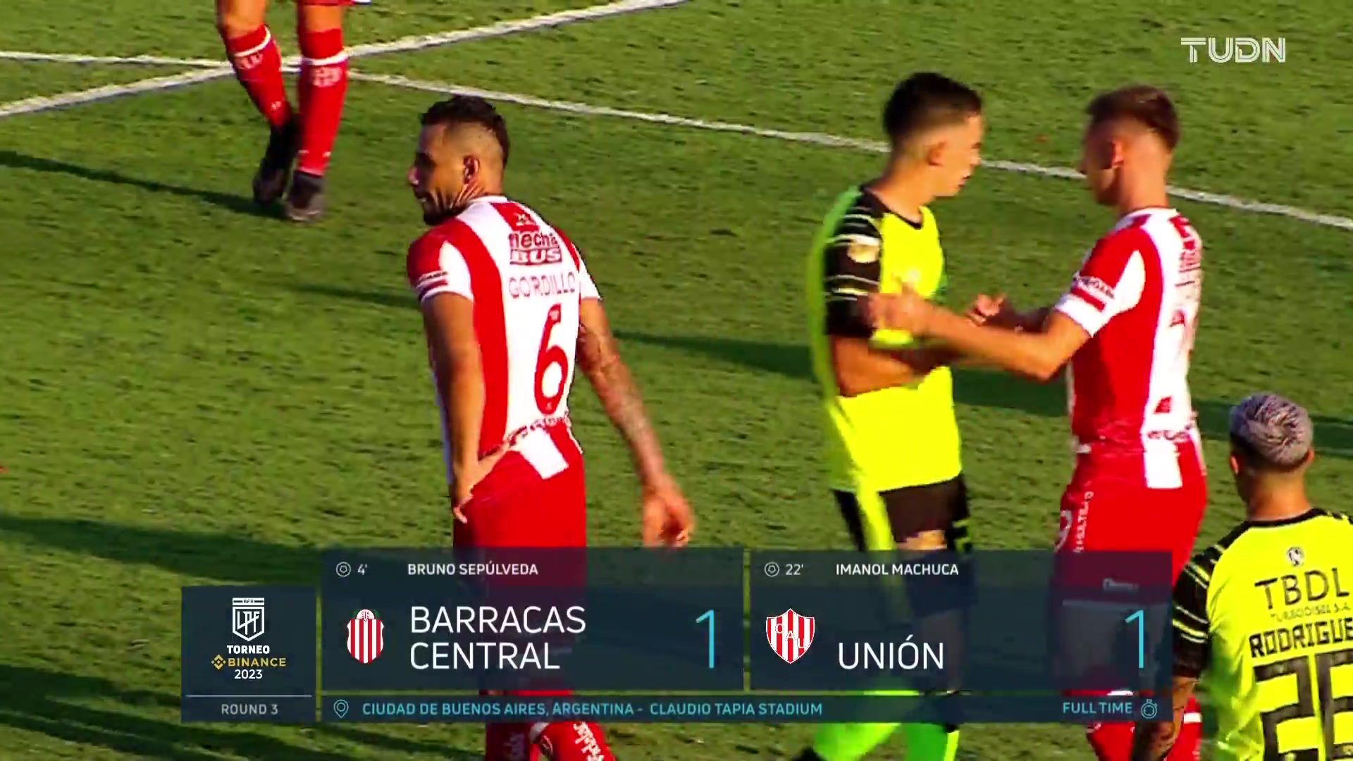 Resumen Barracas Central 11 Unión Santa Fe Deportes Fútbol TUDN
