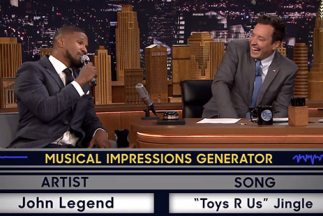 Jamie Foxx Wheel of Musical Impressions | Univision 14 San Francisco
