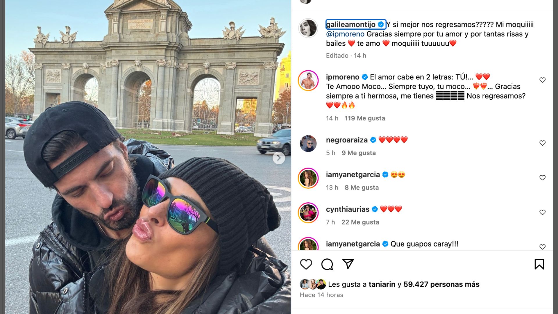 Galilea Montijo y su novio Isaac Moreno se casaron? Destapan romántica foto y se vuelve viral | Shows Famosos | Las Estrellas