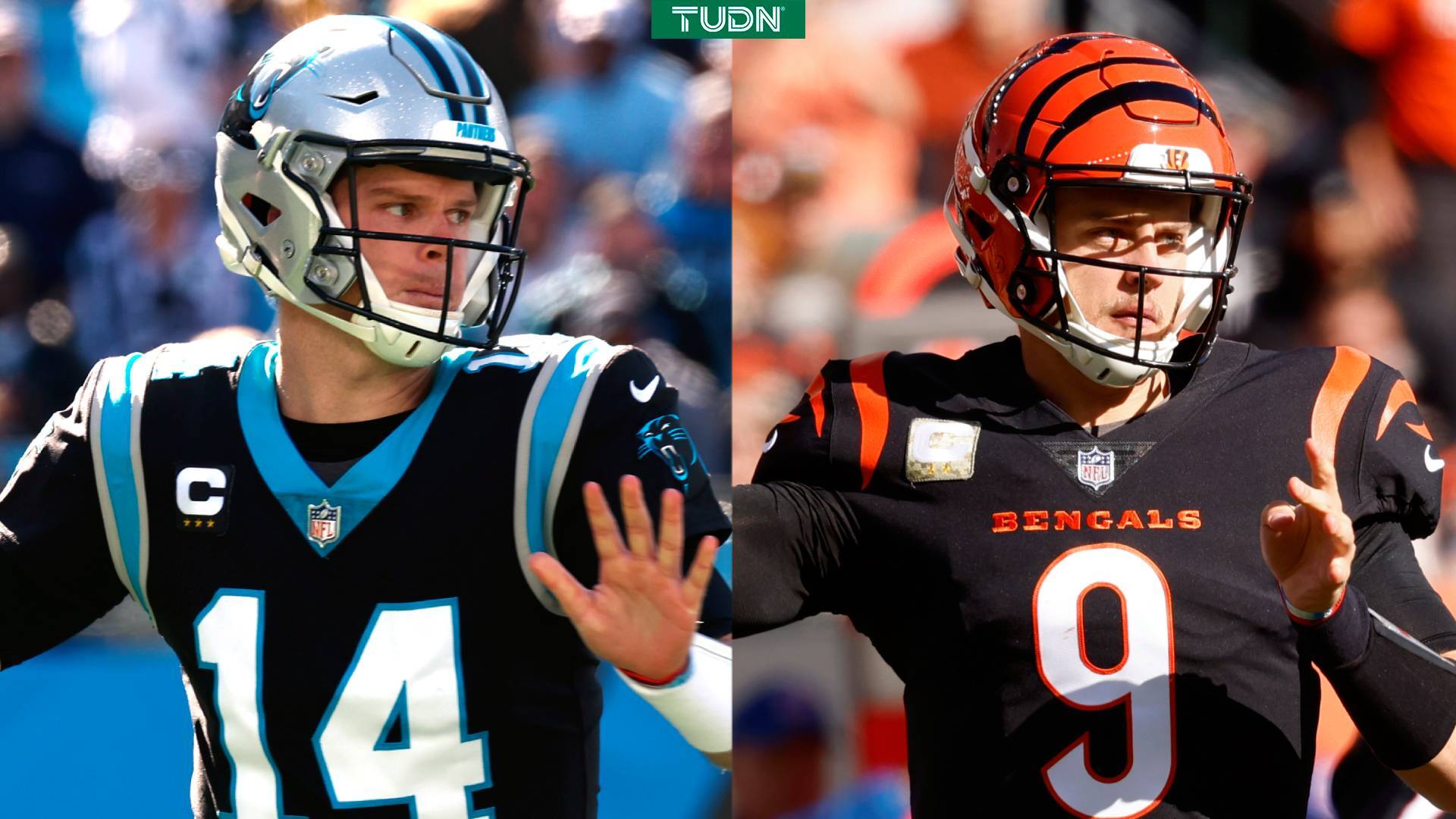 Mira las intercepciones de Joe Burrow y Sam Darnold que acabaron en TD TUDN National Football