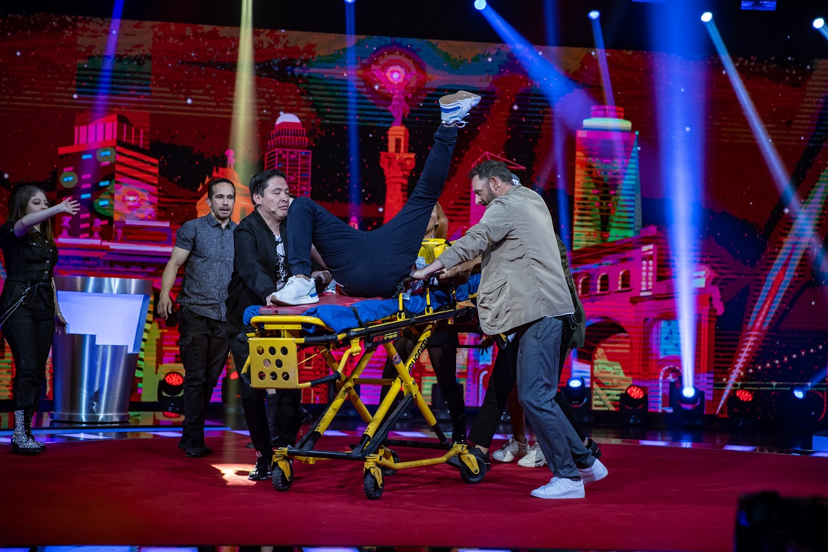 Ricardo Margaleff sale en camilla en pleno programa en vivo de MCDR